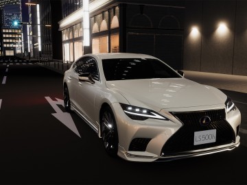  Lexus LS - Limuzyna dla prezesa na sterydach